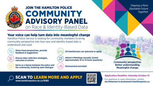 Help Shape Policing in Hamilton Help Shape Policing in Hamilton