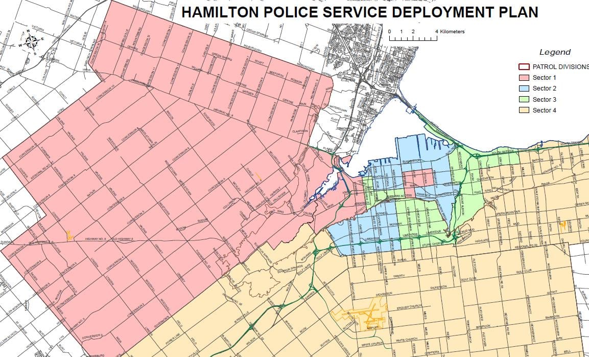 Patrol Divisions Hamilton Police Service