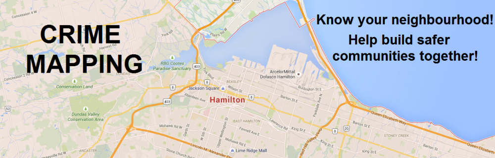 Online Crime Mapping Tool Hamilton Police Service